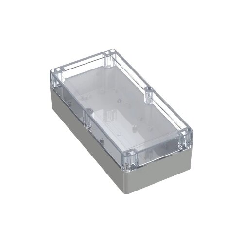 TRU COMPONENTS 6U07241208139 TC-13865348 industrijsko kući&scaron;te 240.2 x 120.1 x 75.1 polikarbonat svijetlosiva, prozirna 1 Cijene