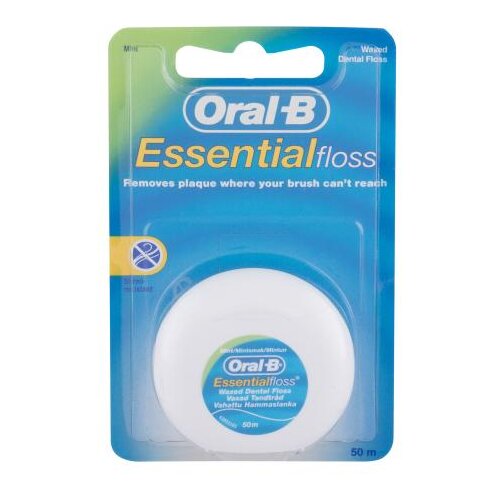 Oral-b zobna nitka Essential Floss, mint, 50 m Cene