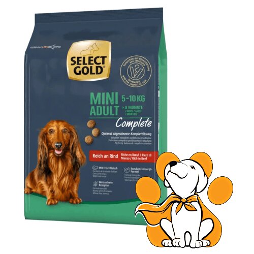 Select Gold Dog Complete Mini Adult Beef 10kg, Hrana Za Pse Sa Govedinom Cene