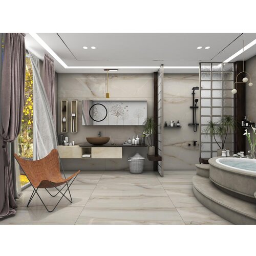 ARTTILE unutarnje podne pločice onyx beige 60x120 cm, cm, 1. klasa 1,44 m2 Slike