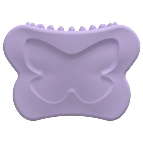 INF Silikonska Gua Sha masažna plo&amp;scaron;ča za obraz in telo, dvigovanje Purple, (5000339507) Slike