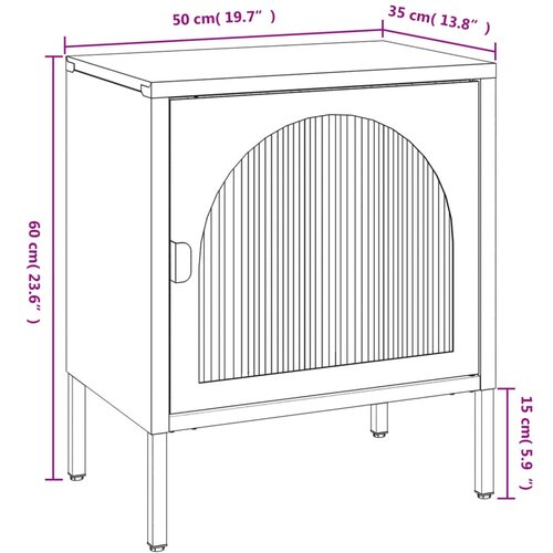  Noćni ormarići 2 kom crni 50 x 35 x 60 cm od stakla i čelika Slike