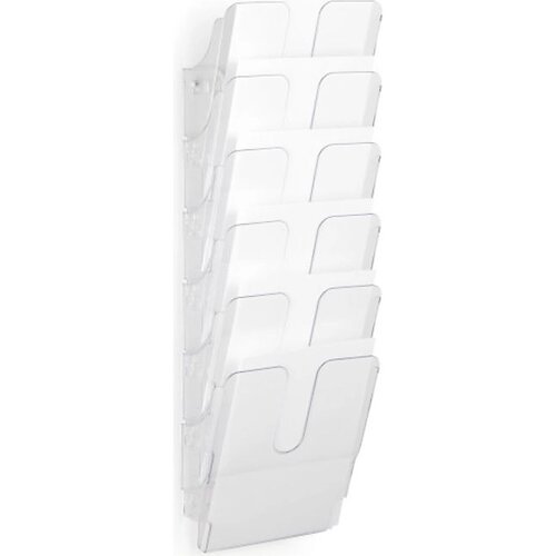 Durable stenski predalnik Flexiplus 6 A4 pokončni 6 delni prozoren Cene