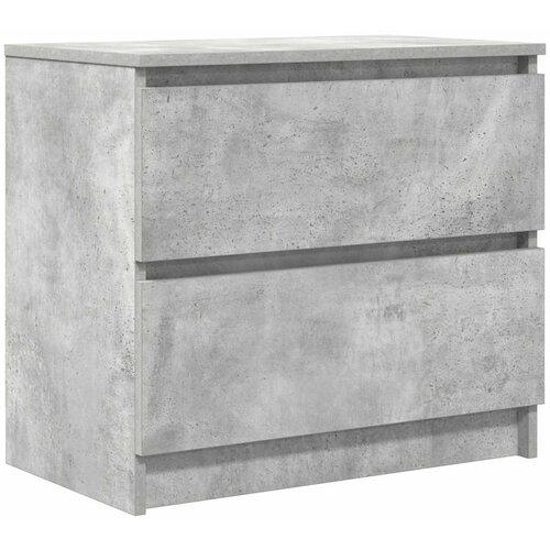 Maison Chic TV omarica - TV stojalo - Televizijska omarica betonsko siva 60x35x54 cm inženirski les, (21699830) Slike