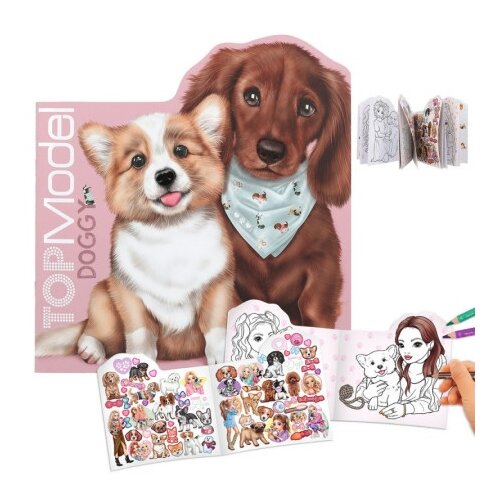 Top Model bojanka sa stikerima doggy ( DP0412714 ) Cene