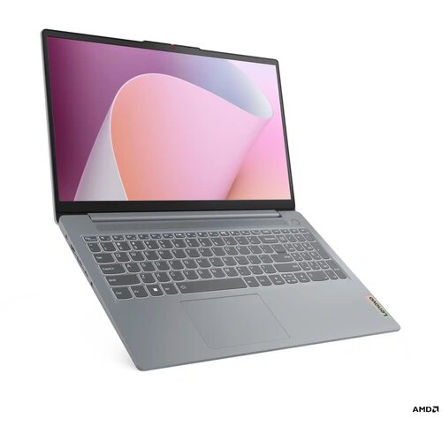 Lenovo Laptop IdeaPad Slim 3 15ABR8 15.6 FHD/R5-5625U/16GB int./NVMe 512GB/siva/82XM00SGYA Cene