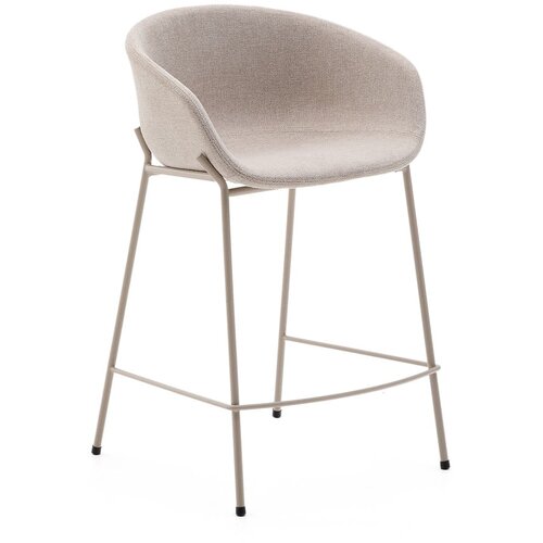 Kave Home Bež barska stolica (visine sjedala 65 cm) Yvette &amp;ndash; Slike