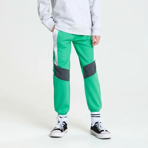 Sinsay - Športne hlače jogger - Zelena