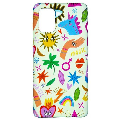  Maska za telefon SVETLECE za Samsung A71 DZ9/3, Bela Cene