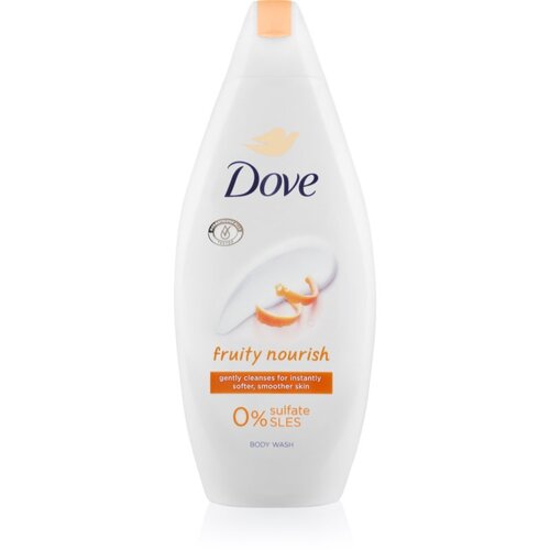 Dove Fruity Nourish gel za tu&amp;scaron;iranje 225 ml Slike
