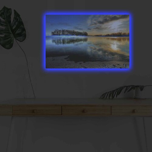 Wallity Slika sa LED osvetljenjem 4570DHDACT-011, 45x70 cm Cene