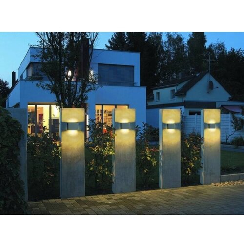  LED2 - LED spolja&amp;scaron;nje zidno svetlo FLAT 2xLED/5W/230V IP65 Slike