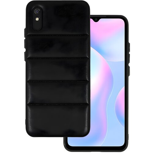 IZMAEL.eu Usnjena 3D torbica za Xiaomi Redmi 9A - Črna Tip2 Cene