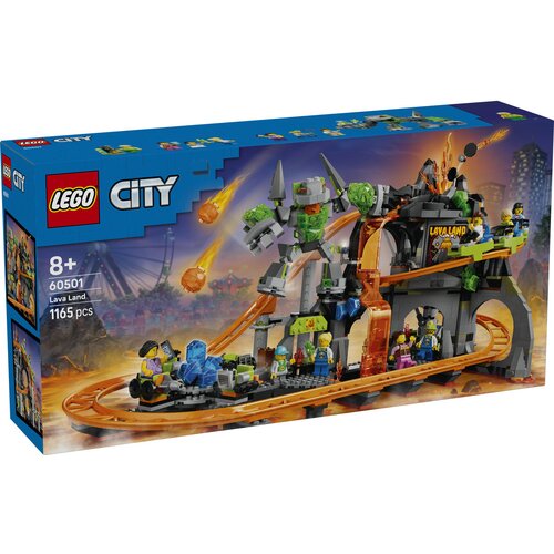 Lego city - lava land rolerkoster park (60501) Slike