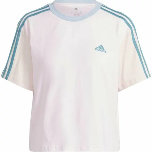 Adidas 3S CR TOP Ženska skraćena majica, ružičasta, veličina