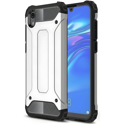 Ohi&amp;scaron;je Hybrid Armor za Huawei Y5 2019/Honor 8S - Srebrna Slike