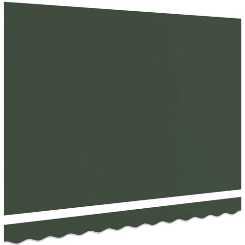  Zamjensko platno za tendu Tamnozelena 4,5 &amp;times; 3,5 m Poliester Slike