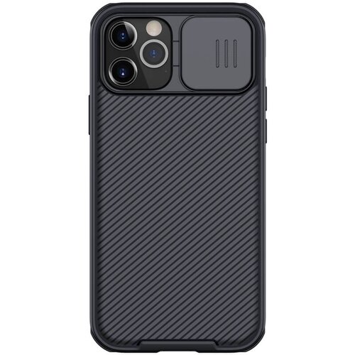 Nillkin CamShield za&amp;scaron;čita za iPhone 12 / 12 Pro - črn Slike