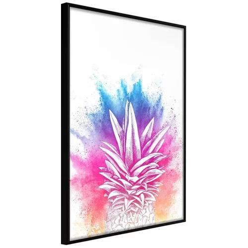  Poster - Rainbow Pineapple Crown 20x30