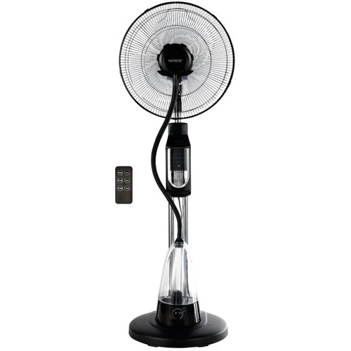 Niaros PODNI Ventilator SA RASPRSIVAČEM, PREČNIK 43CM, 70W, DALJINSKI, CRNI Cene