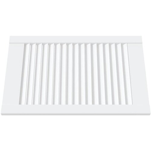  Vrata za ormarić re&amp;scaron;etkasta 2 kom bijela 61,5x39,4 cm borovina Slike