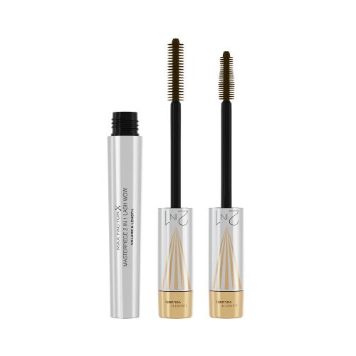 Max Factor Masterpiece 2in1 Lash Wow Mascara - Black Brown Cene