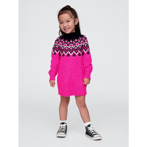 GAP Baby sweater dress Fair Isle - Girls Slike