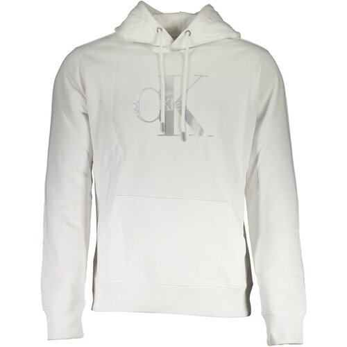 Calvin Klein WHITE MEN&#39;S SWEATSHIRT WITHOUT ZIP Cijene