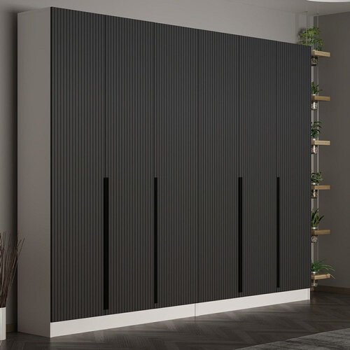 Woody Fashion Ormar Noah Noah-8269, 270x210x35 cm, Antracit Slike