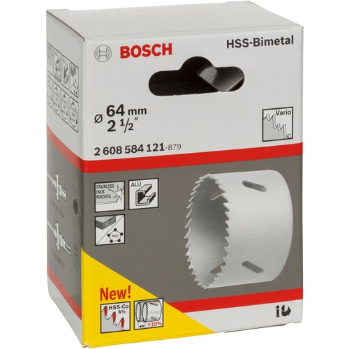 Bosch blue kružna testera za drvo i metal HSS-BiMetall 64mm Slike