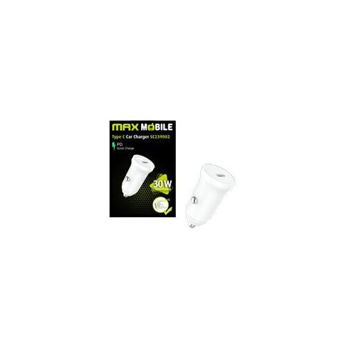 Maxmobi AUTO ADAPTER PD QC 3.0 TYPE C, SC239002, 30W Slike