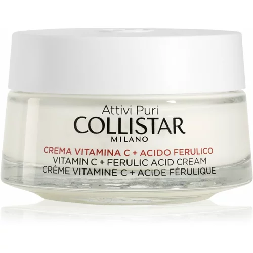 Collistar Attivi Puri Vitamin C + Ferulic Acid Cream antioksidantna krema za obraz 50 ml za ženske