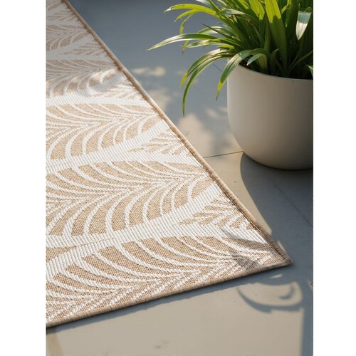 NORTHRUGS Bež-slonoko&amp;scaron;čena notranja in zunanja preproga 200x290 cm Duet Liora &amp;ndash; Slike