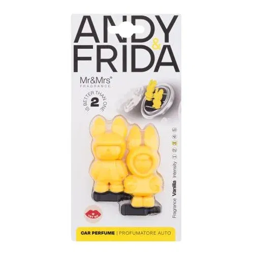 Mr & Mrs Fragrance Andy & Frida Vanilla 1 kom miris za auto