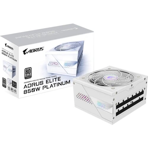 Gigabyte Napajanje Aorus Elite 850W Platinum PG5 Modularno Ice Slike
