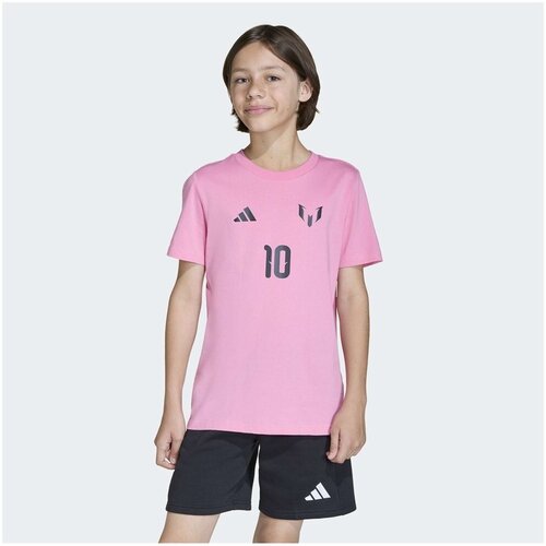 Adidas Majice s kratkimi rokavi Messi Rožnata Cene