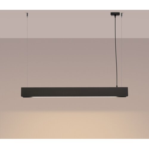 Sollux Lighting Sollux SL.1395 - LED luster na sajli SPARK 1xG13/8,5W/230V crna Slike