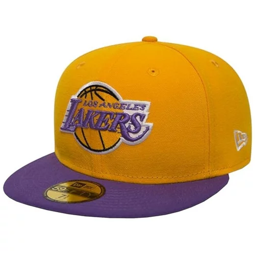 New Era Kape s šiltom Los Angeles Lakers Nba Basic Cap Oranžna