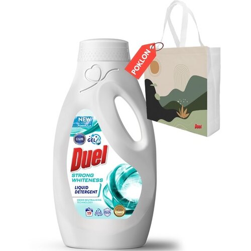 Duel Tečni deterdžent Strong whiteness 855ml + ceger Cene