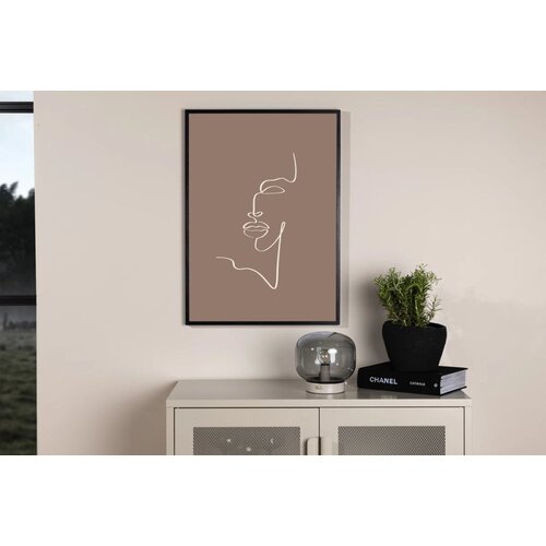 Venture Home poster Siluette 21 &amp;times; 30 cm, smeđi Slike