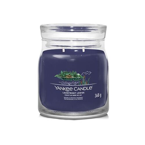 Yankee Candle Lakefront Lodge mirisna svijeća Signature 368 g Slike