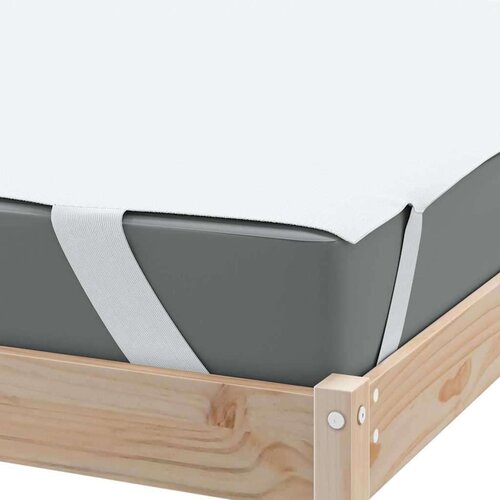 vidaXL Zaščita za žimnico bela 90x190 cm vodoodporne Cene