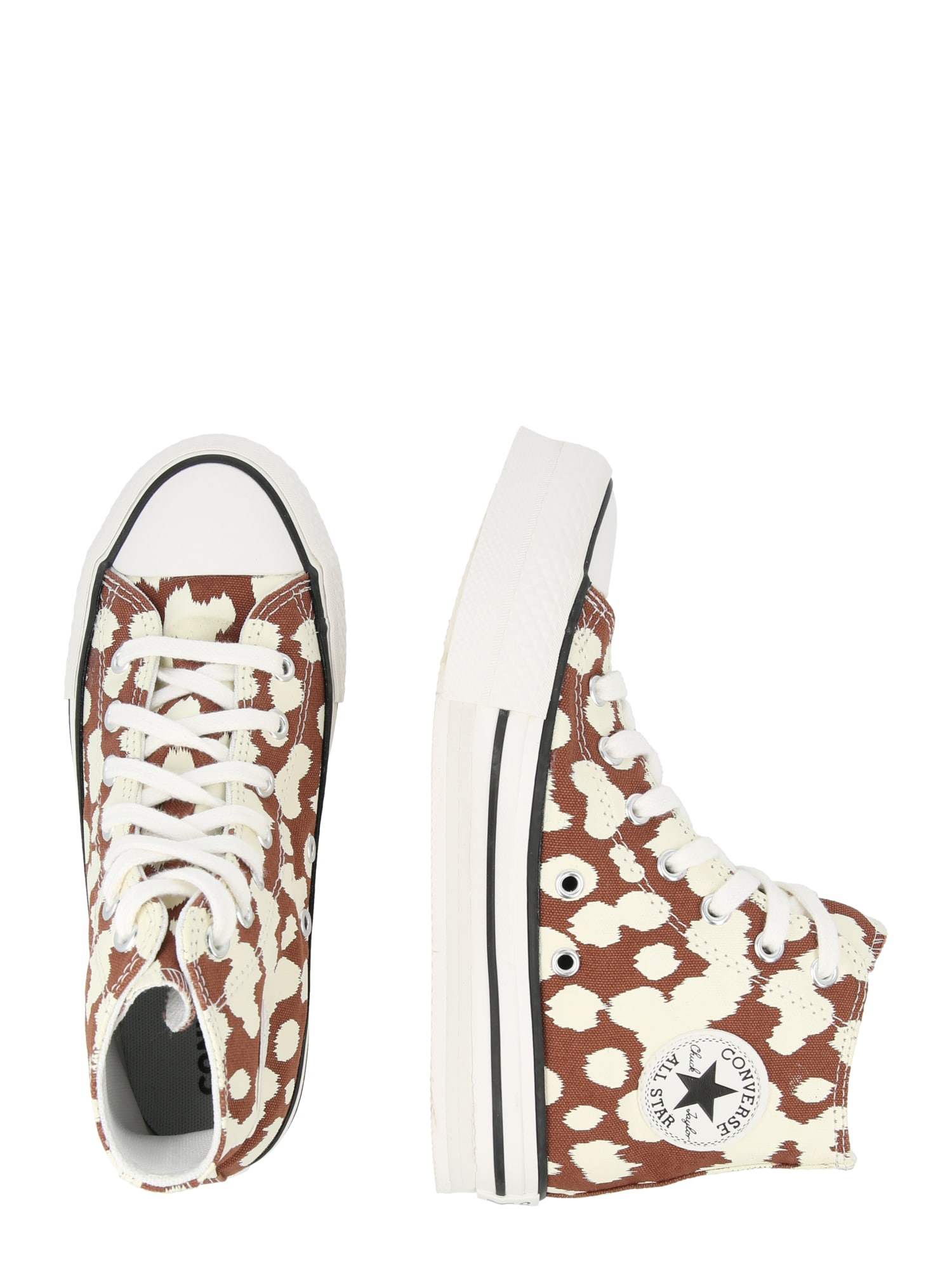 Converse Superge &amp;#039;CHUCK TAYLOR ALL STAR&amp;#039; kremna / rjava Slike