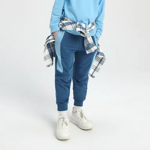 Sinsay - Športne hlače jogger - Mornarsko modra