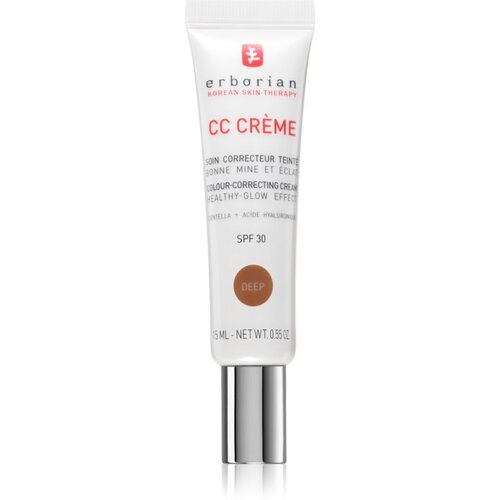Erborian CC Cr&amp;egrave;me Centella Asiatica CC krema za poenoten ten kože SPF 30 odtenek Deep 15 ml Slike