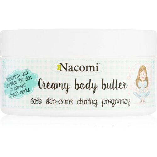 Nacomi PREGNANCY FRIENDLY SKIN CARE kremasto maslo za telo 100 g Slike