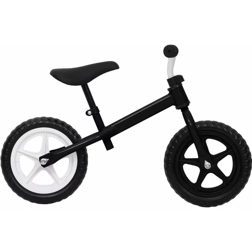  Bicikl za ravnotežu s kotačima od 12 inča crni
