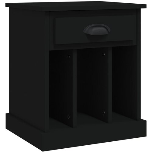 Maison Chic Nočna omarica - Nočna miza črna 43x36x50 cm, (21689998) Cene
