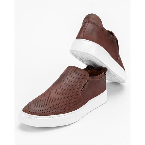 La Force Fashion mu&scaron;ke  patike cipele YK-8173 - tamno braon Cene