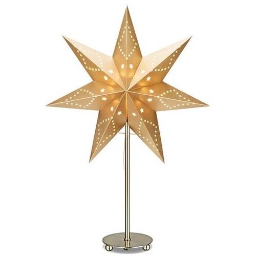 Markslöjd 705545 - Božićna dekoracija SATURNUS, 1x E14/25W/230V, 35 cm, zlatna Cene